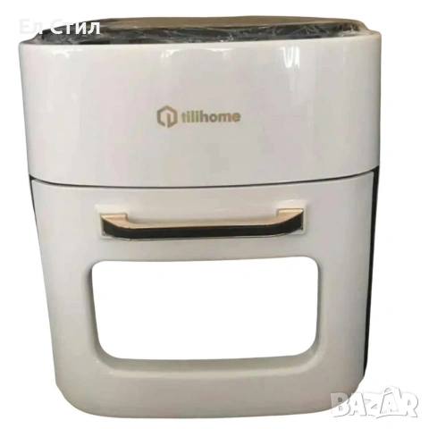 Електрически фритюрник с горещ въздух,обем 15 л., таймер + touch-screen, снимка 2 - Фритюрници - 53588158