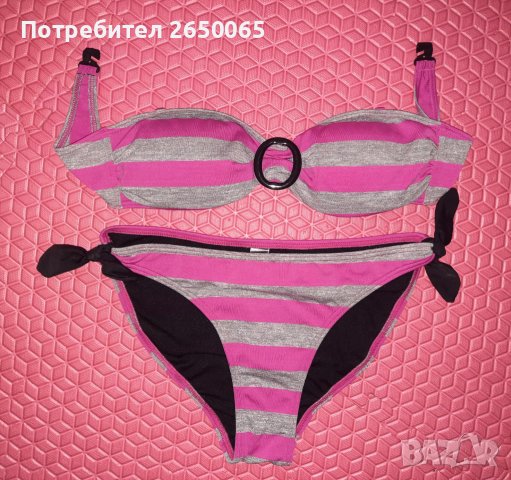 Орг. бански S размер рае бронз и розово, снимка 11 - Бански костюми - 36970695