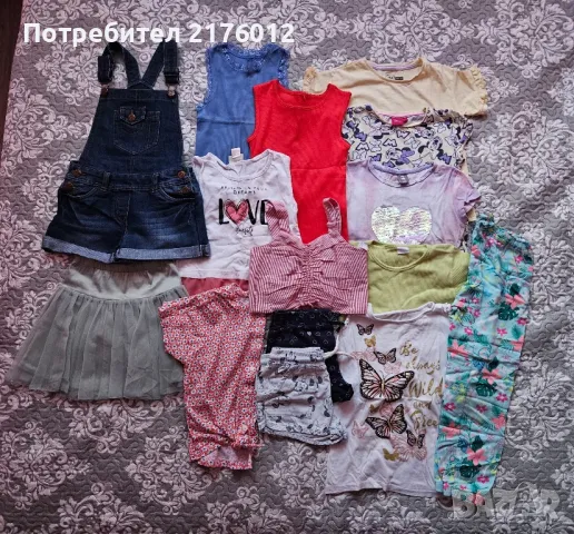 лот за момиче р.110-116