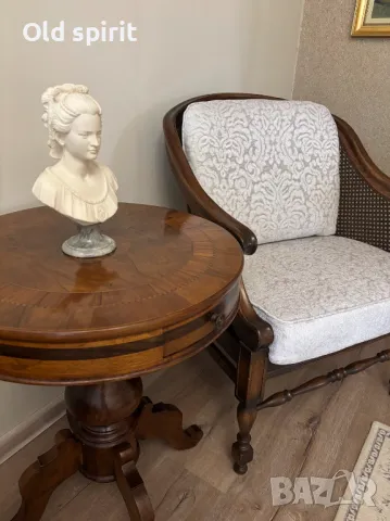 Рядък и нетрадиционен модел на ратаново кресло в шоколадов цвят , снимка 5 - Антикварни и старинни предмети - 48370386