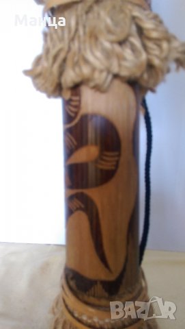 Церемониална Вуду тарамбука, снимка 3 - Антикварни и старинни предмети - 26430110