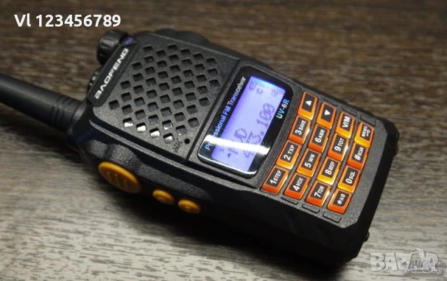 Радиостанция Baofeng 6R 5/8w модел двубандова DTMF, CTCSS, DCS, снимка 7 - Други - 50740530