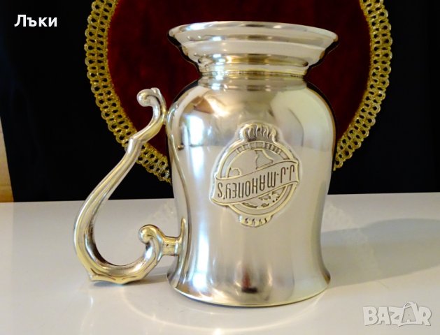 Посребрена халба,чаша J.J.Mahoney's на Hyatt. , снимка 7 - Антикварни и старинни предмети - 37997299