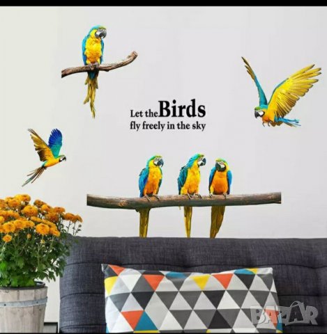 Стикери за стена , снимка 4 - Декорация за дома - 33263574