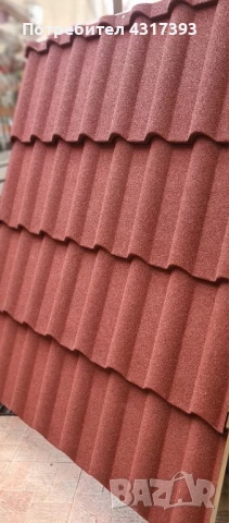 Метални керемиди с каменна посипка , снимка 5 - Строителни материали - 50866258