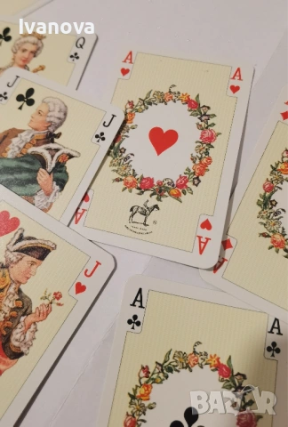 Piatnik Kolibri мини карти за белот, покер и др, снимка 2 - Карти за игра - 53597488