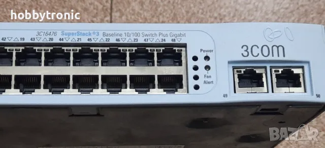 3Com switch 48+2 port, 50 портов суич 1U