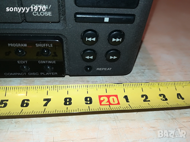 SONY CDP-H300 MADE IN JAPAN 2204221934, снимка 6 - Ресийвъри, усилватели, смесителни пултове - 36539854