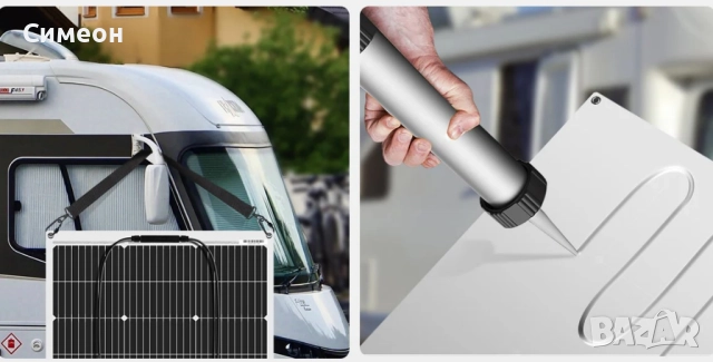 Продавам гъвкави соларни панели Dokio 100W 12V, снимка 7 - Части - 51953117