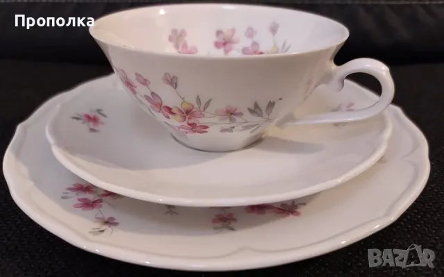 Сервиз закуска кафе и десерт, фин порцелан марка Scherzer , снимка 11 - Сервизи - 48227411