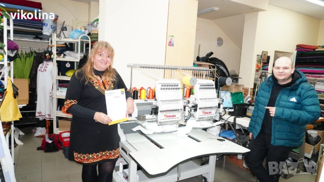 Бродировъчна машина Двуглава 400 мм. х 500 мм. Нов модел 