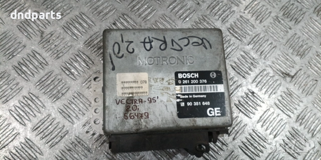 Компютър Opel Vectra 2.0i 1995г. 0261200376 90351648 
