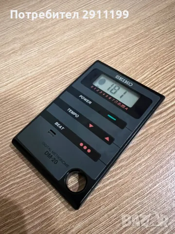 Дигитален метроном Seiko, снимка 6 - Друга електроника - 49032042