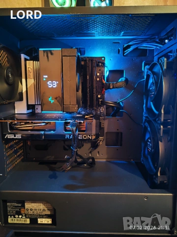 Геймърски Ryzen 7 7800X3D, RX 7600 8GB, RAM 32GB DDR5 5600, SSD 1TB NVME - Гаранция!