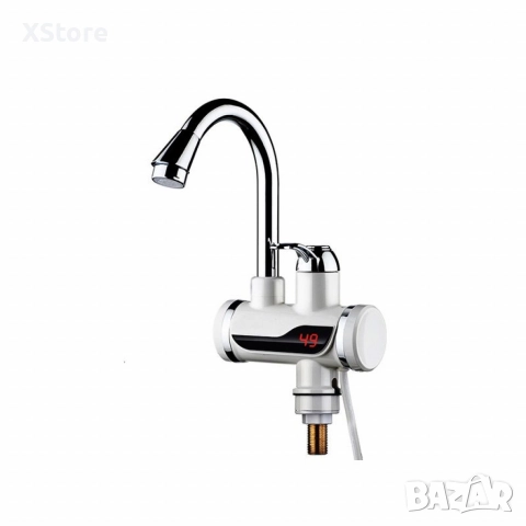 Смесител с проточен бойлер, за плот, 3000W + дисплей, снимка 6 - Смесители - 52588538