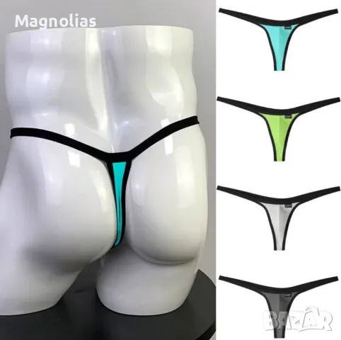 Мъжки стринги Прашки  микро Т-образен гръб , снимка 5 - Бельо - 49144087