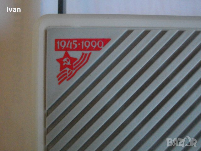 Чисто Ново СССР Радио-Транзистор-Преносим-"Альпинист 321"-45 Лет Победь-Пълен Комплект-Радиоприемник, снимка 3 - Радиокасетофони, транзистори - 39641033