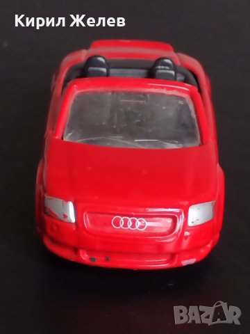 Метална количка AUDI TT ROADSTER MADE IN CHINA кабриолет за КОЛЕКЦИЯ ДЕКОРАЦИЯ 37566, снимка 2 - Колекции - 40663738