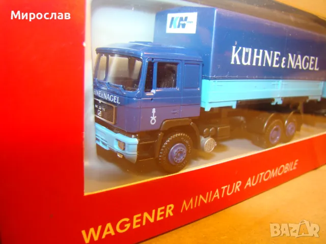 HERPA H0 1/87 MAN КАМИОН TIR ТИР МОДЕЛ ИГРАЧКА КОЛИЧКА, снимка 4 - Колекции - 48577410