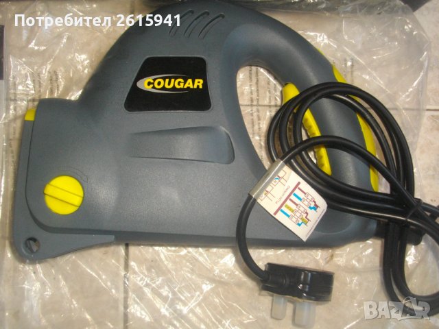 Нов Реципрочен/Саблен Трион-4 Ножа-Пълен Комплект-600W/4500min/COUGAR EHO64737/Рязане До 100мм/, снимка 3 - Други инструменти - 40568169