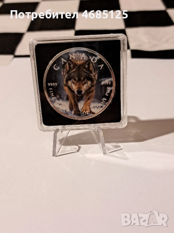 Канадска сребърна монета, 100 бр. за цял свят