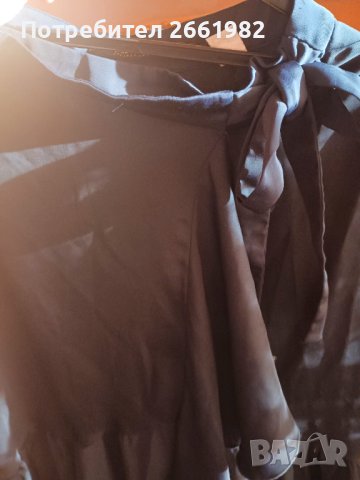 Тъмносиня пола на Zara- тип " Прегърни ме ", снимка 1 - Поли - 44047812
