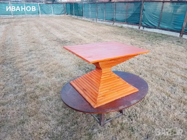 Маса от естествен материал, снимка 2 - Маси - 48914805