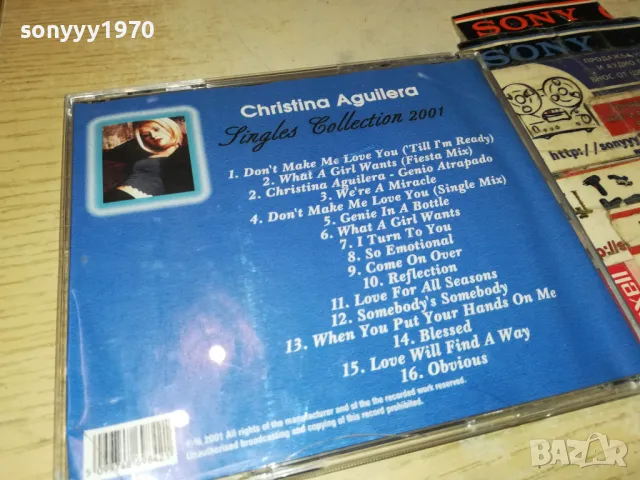 заявен-CHRISTINA AGUILERA CD 0105251029, снимка 4 - CD дискове - 50105528
