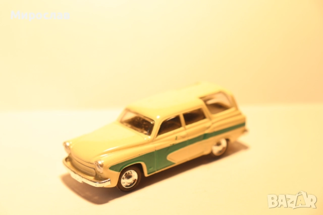 1/64 GRELL MODEL ВАРТБУРГ WARTBURG КОЛИЧКА ИГРАЧКА МОДЕЛ, снимка 6 - Колекции - 52721943