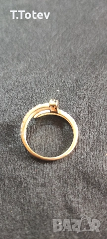 Златен дамски пръстен - 14к