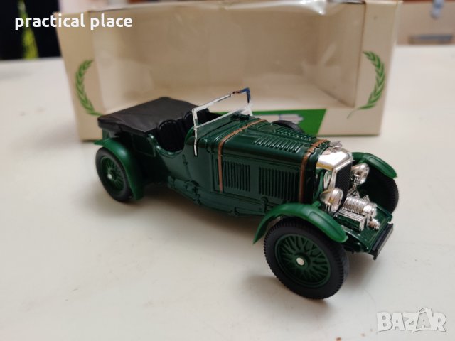 Метална количка Bentley 4.5ltr Corgi 1:43, снимка 3 - Колекции - 35028989
