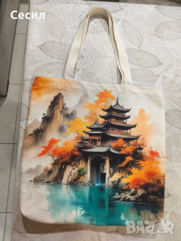 Текстилни чанти за пазар,училище,плаж,разходка, снимка 2 - Чанти - 51825041