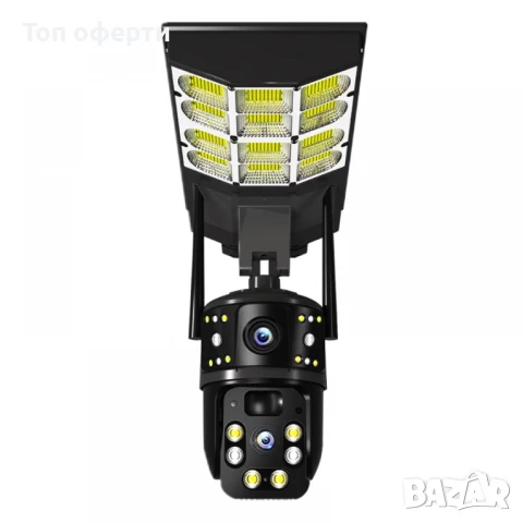 4G SIM Смарт Камера за Наблюдение с голяма соларна лампа HY-D001-4G, снимка 8 - Соларни лампи - 51177499