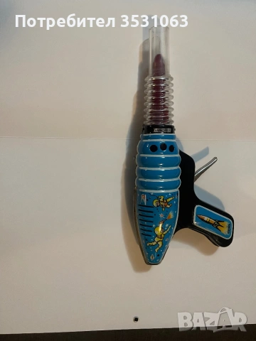 Ретро играчка пистолет Space Gun, снимка 2 - Антикварни и старинни предмети - 53012977