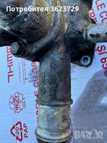 Конзола термостат Vw Audi Seat 1.9TDI 038121133A, снимка 2 - Части - 49883616