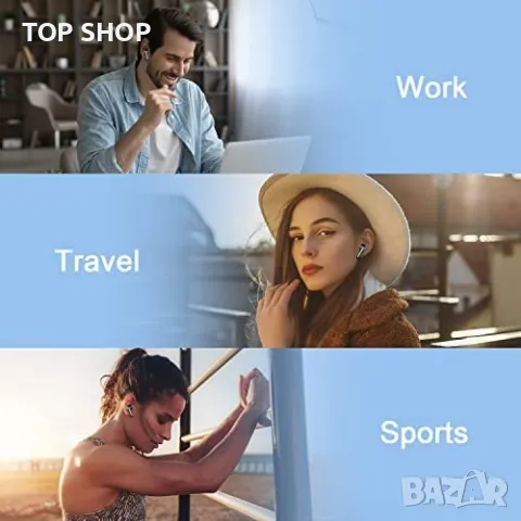 Безжични слушалки Водоустойчиви Bluetooth 5.3 LED дисплей, снимка 4 - Слушалки и портативни колонки - 49249295