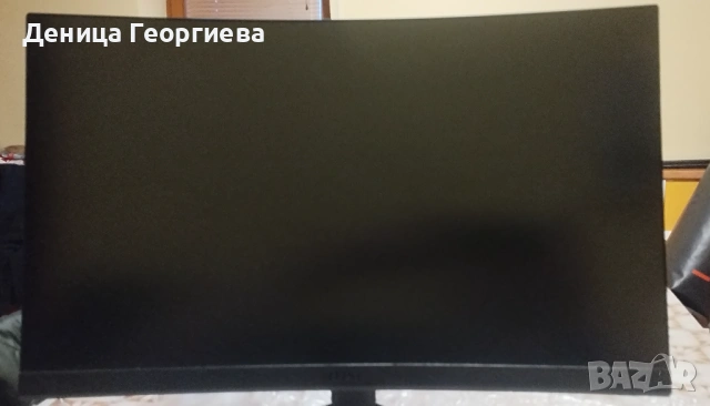 Продавам/разменям много запазен  геймърски монитор MSI OPTIX G27C5-165hz, снимка 3 - Монитори - 53359957