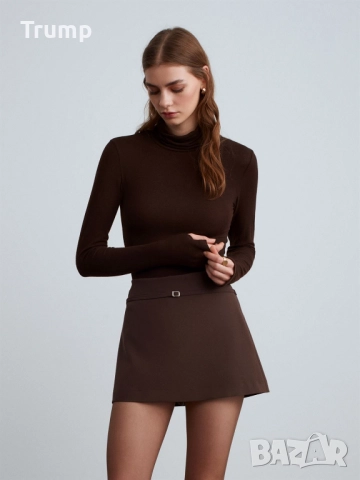 Елегантна къса пола - панталон, снимка 2 - Панталони - 52848657