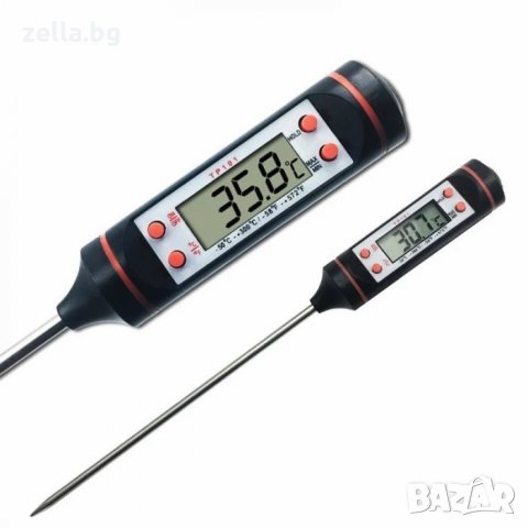 Кухненски термометър дигитален електронни за течности със сонда пръчка цена нов, снимка 11 - Друга електроника - 35263677