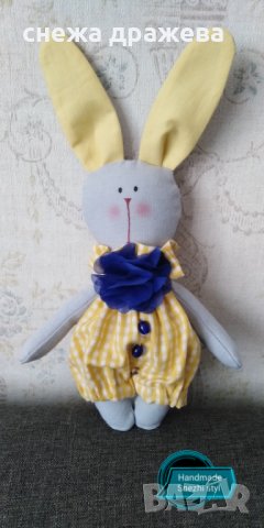 Текстилна декорация зайченце-момченца и момиченца, снимка 7 - Кукли - 28161803