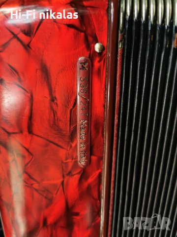 акордеон SCANDALLI 80 баса, снимка 6 - Акордеони - 43789614