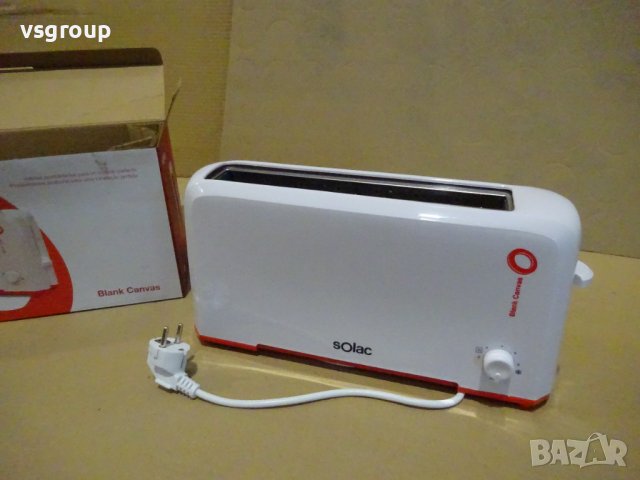solac blank canvas - тостер, снимка 2 - Тостери - 39297992