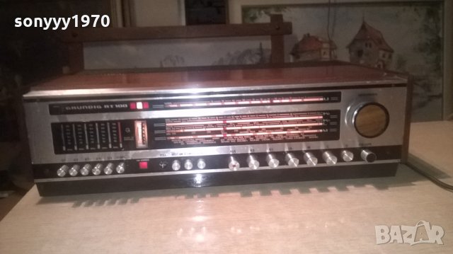 GRUNDIG TYPE RT 100-TUNER-РЕТРО КОЛЕКЦИЯ-ВНОС ХОЛАНДИЯ, снимка 2 - Ресийвъри, усилватели, смесителни пултове - 27768461