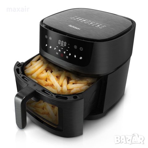 Фритюрник AirFryer Rohnson R-2847 * Безплатна доставка * Гаранция 2 години, снимка 4 - Фритюрници - 44061443