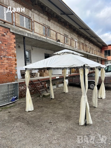 Градинска беседка, пергола, градинска шатра Outsunny , снимка 6 - Градински мебели, декорация  - 52711056