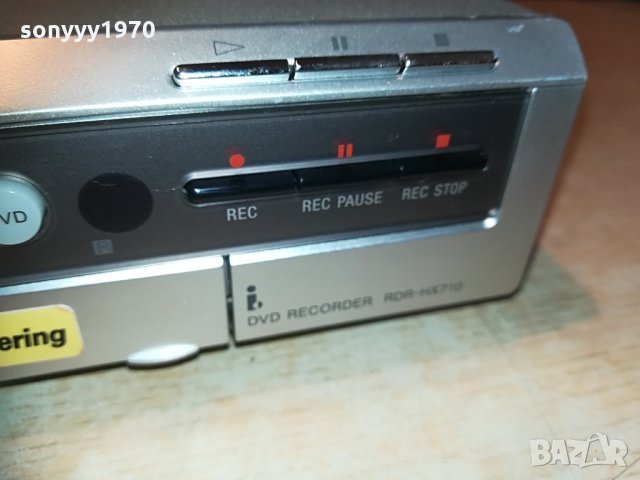 sony rdr-hx-710 160gb hdd recorder 1604211913, снимка 3 - Плейъри, домашно кино, прожектори - 32574905