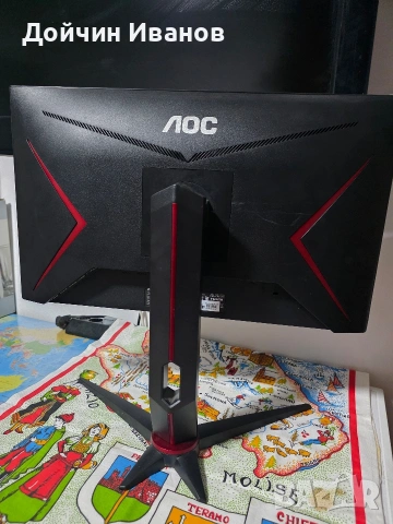 AOC Монитор, снимка 4 - Монитори - 53475171