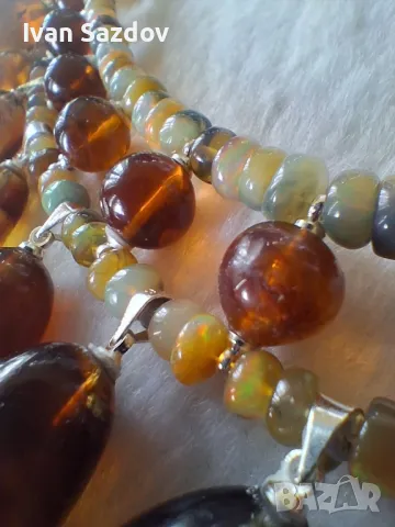 Кехлибарено колие ✨️The Queen✨️, снимка 6 - Колиета, медальони, синджири - 50020136