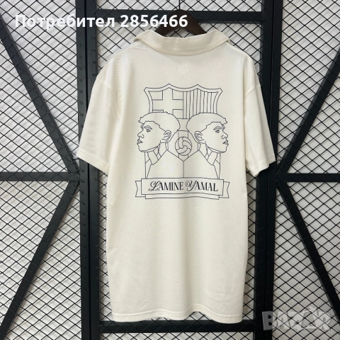 Мъжка тениска Barcelona F.C. Lamine Yamal 304' Special Edition размер XXL, снимка 5 - Тениски - 52219969