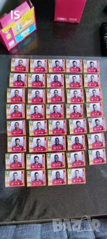 Колекция от над 1000 стикера UEFA Euro 2020, снимка 12 - Колекции - 51825801